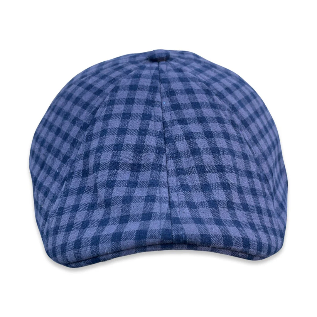 The Stand Boston Scally Cap - Blue Harvest Plaid - Image 4