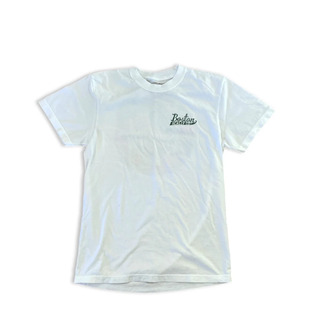 Boston Scally The Stand Tee T-Shirt - Crisp White - Image 2