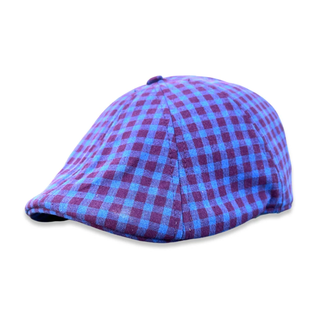 The Stand Boston Scally Cap - Wild Berry Plaid - Image 3