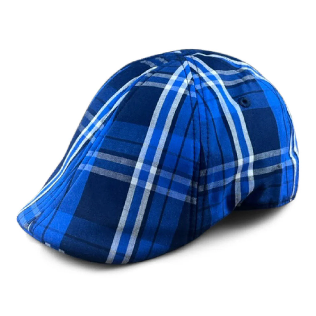 The Sweetwater Plaid Trainer Boston Scally Cap - Sweetwater - Image 4