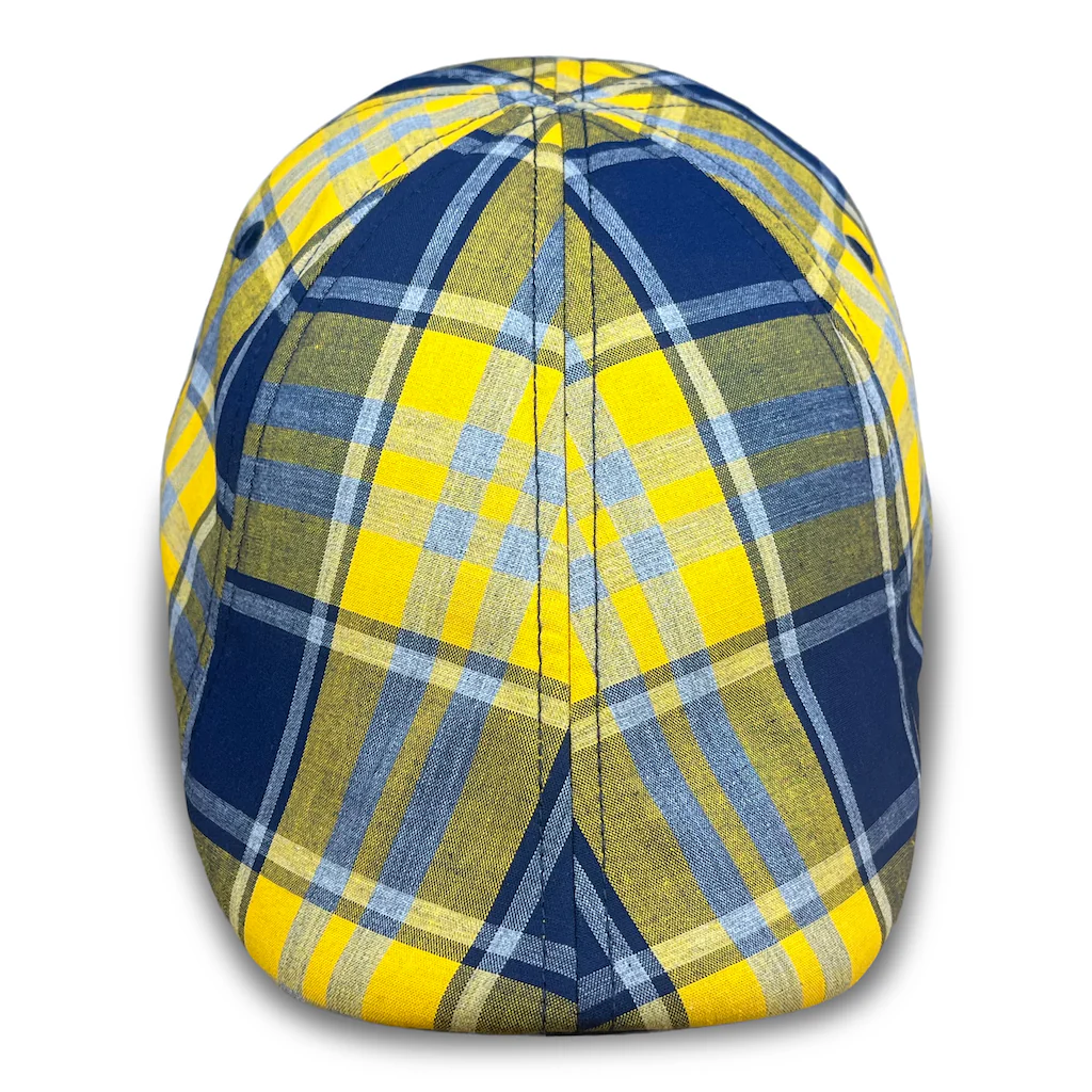 The Sweetwater Plaid Trainer Boston Scally Cap - Goldwater - Image 4