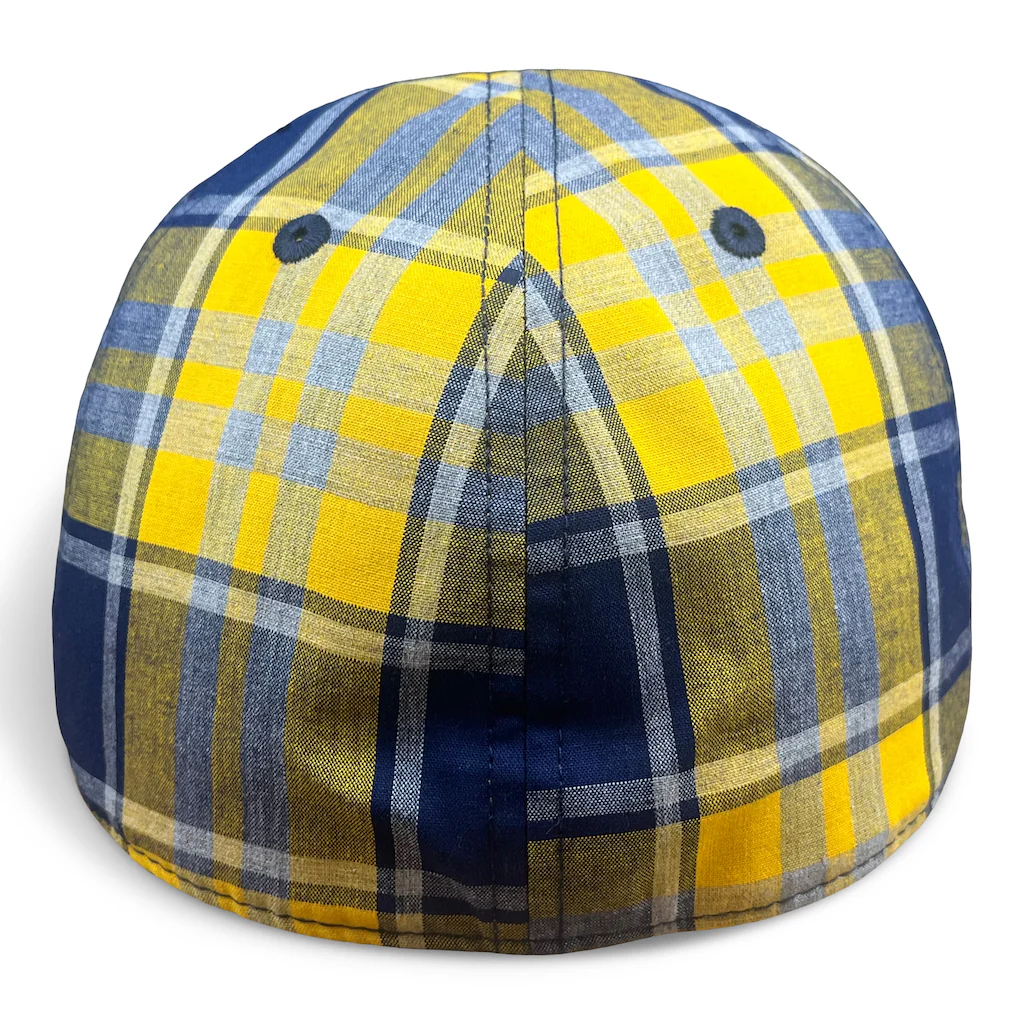 The Sweetwater Plaid Trainer Boston Scally Cap - Goldwater - Image 5