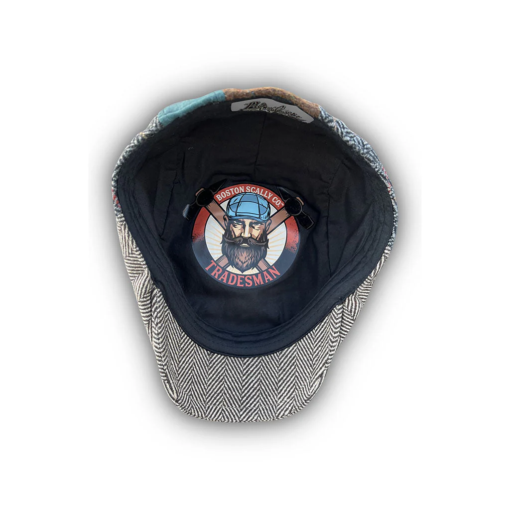 The Tradesman Boston Scally Cap - Patchwork Edition - Image 3