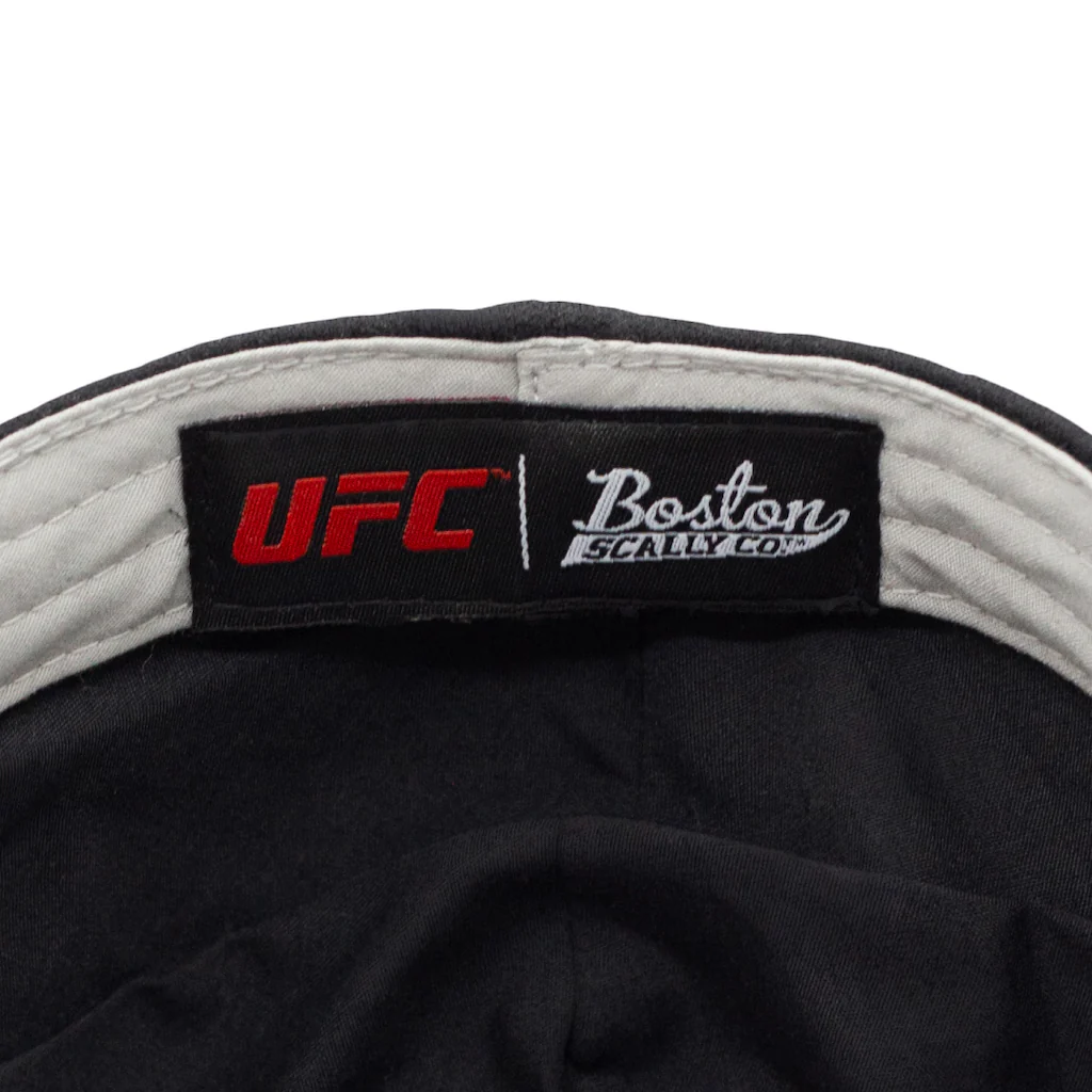 The UFC Eight Panel Boston Scally Cap - Black - Image 6