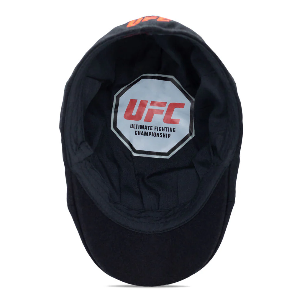 The UFC Six Panel Boston Scally Cap - Black - Image 3