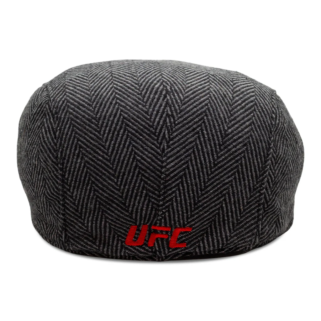The UFC Ulti-Man Boston Scally Cap - Grey Herringbone - Image 5