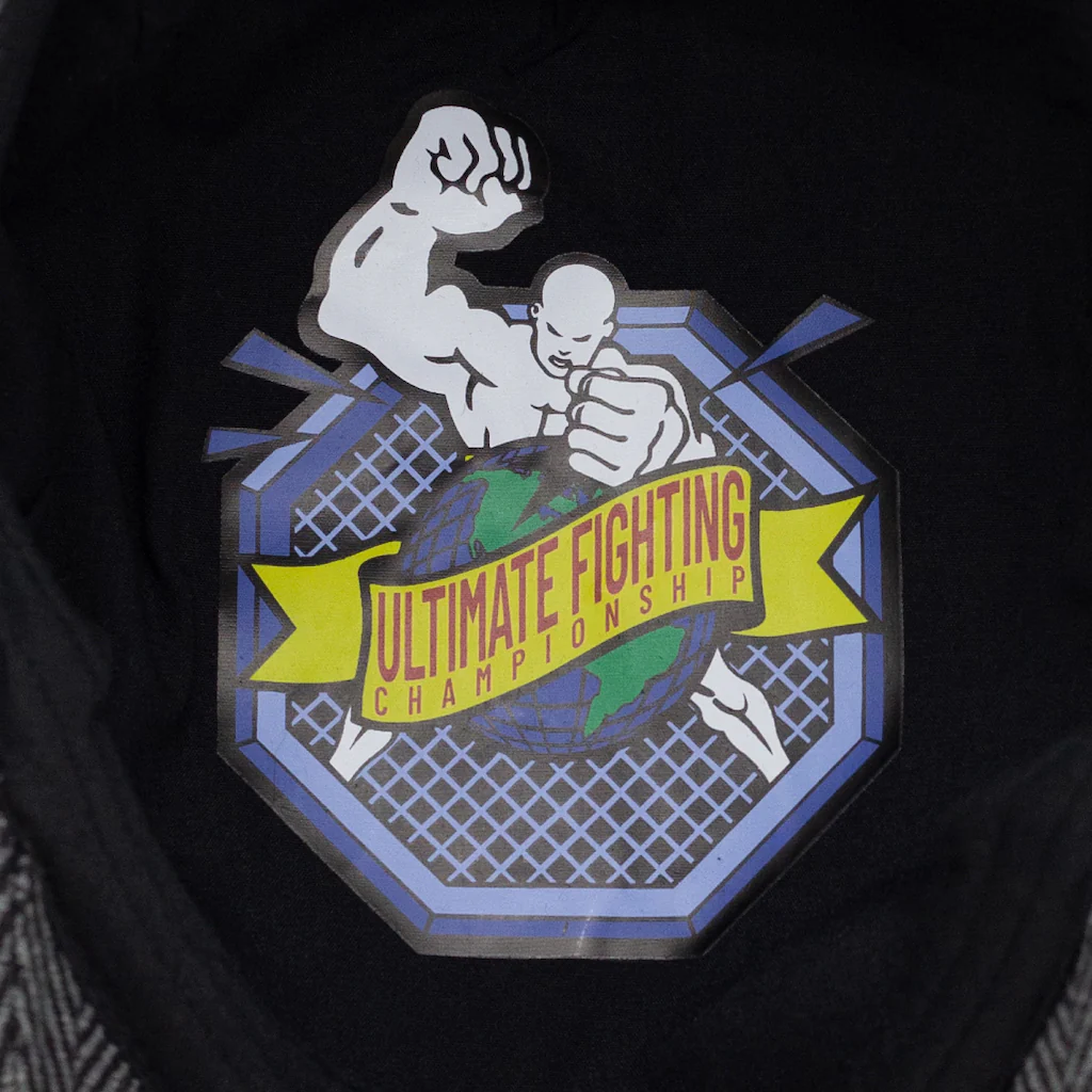 The UFC Ulti-Man Boston Scally Cap - Grey Herringbone - Image 7