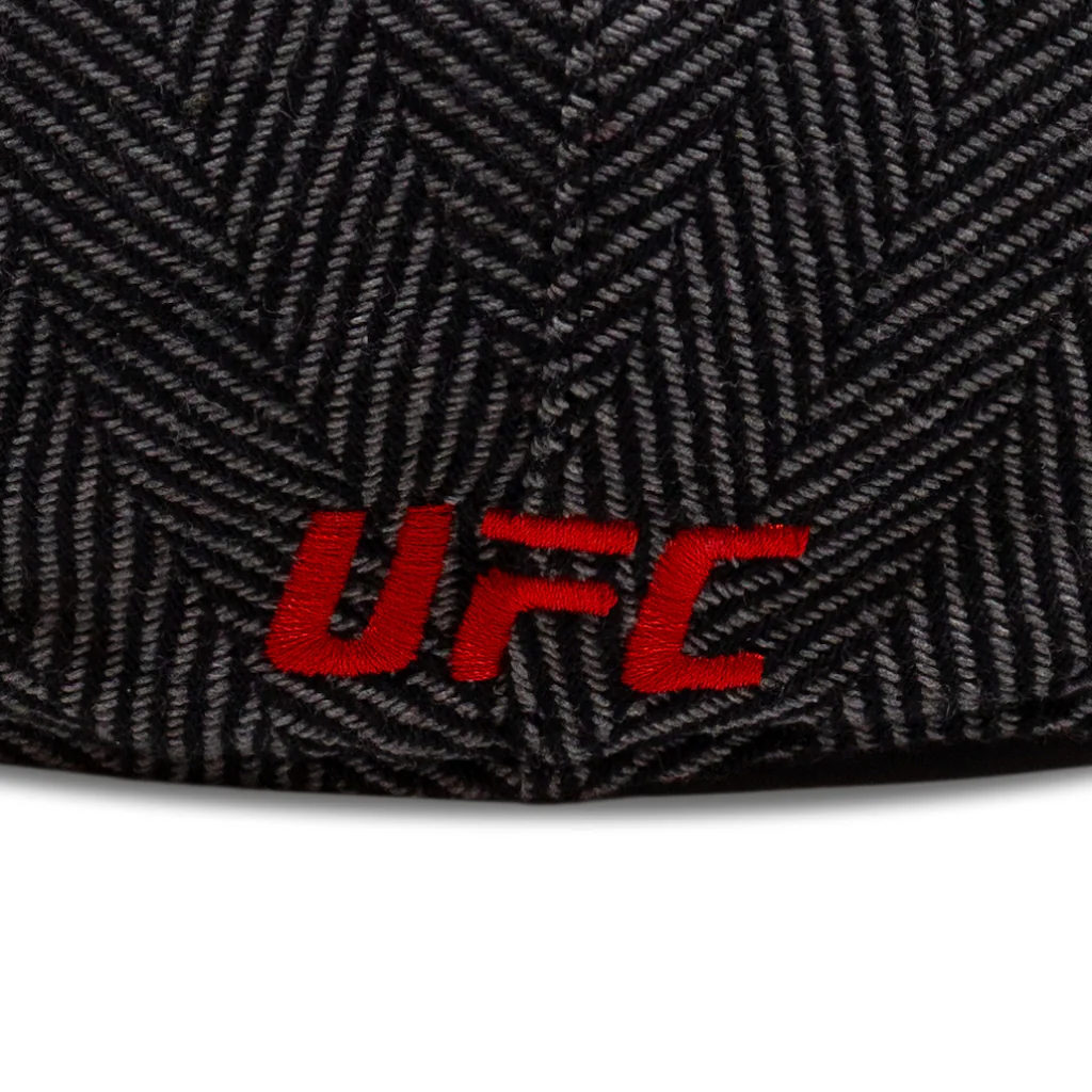 The UFC Ulti-Man Boston Scally Cap - Grey Herringbone - Image 8