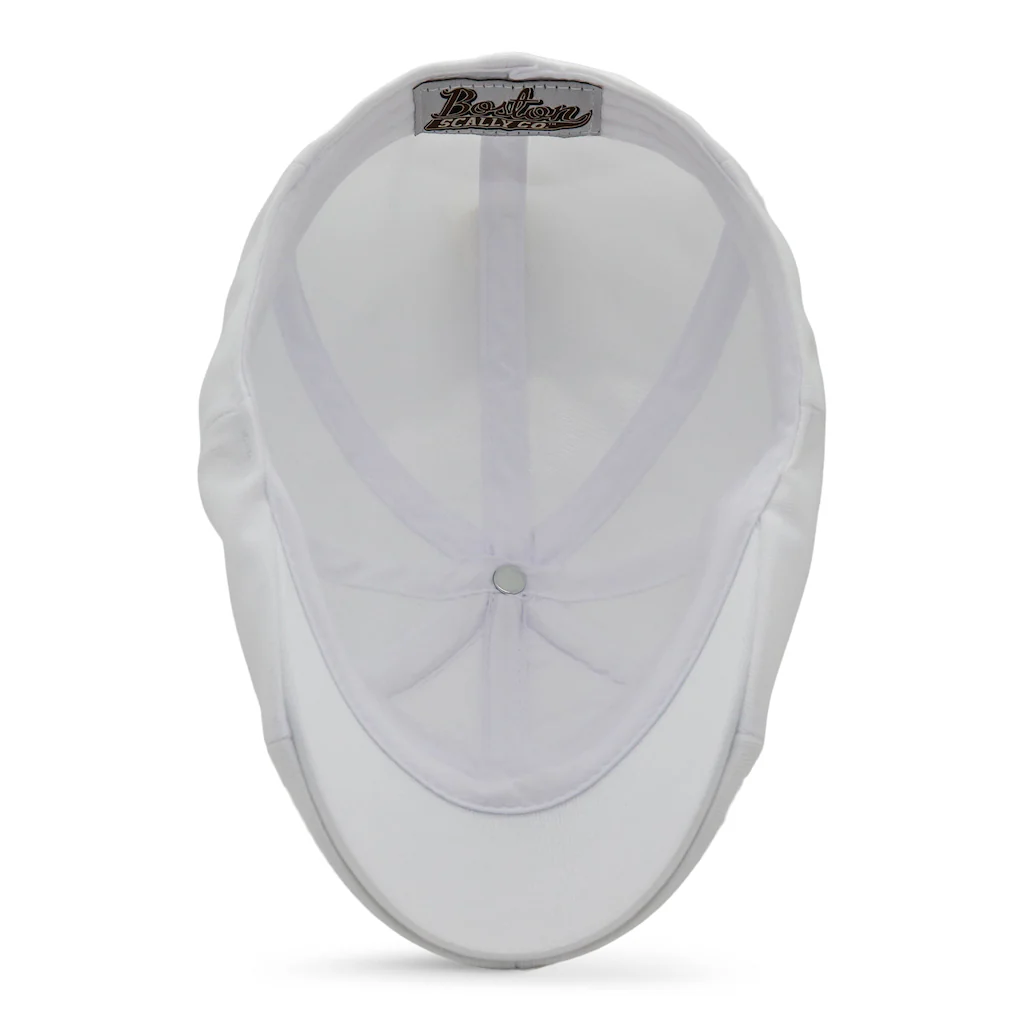 The Driver Boston Scally Cap - White - Image 4