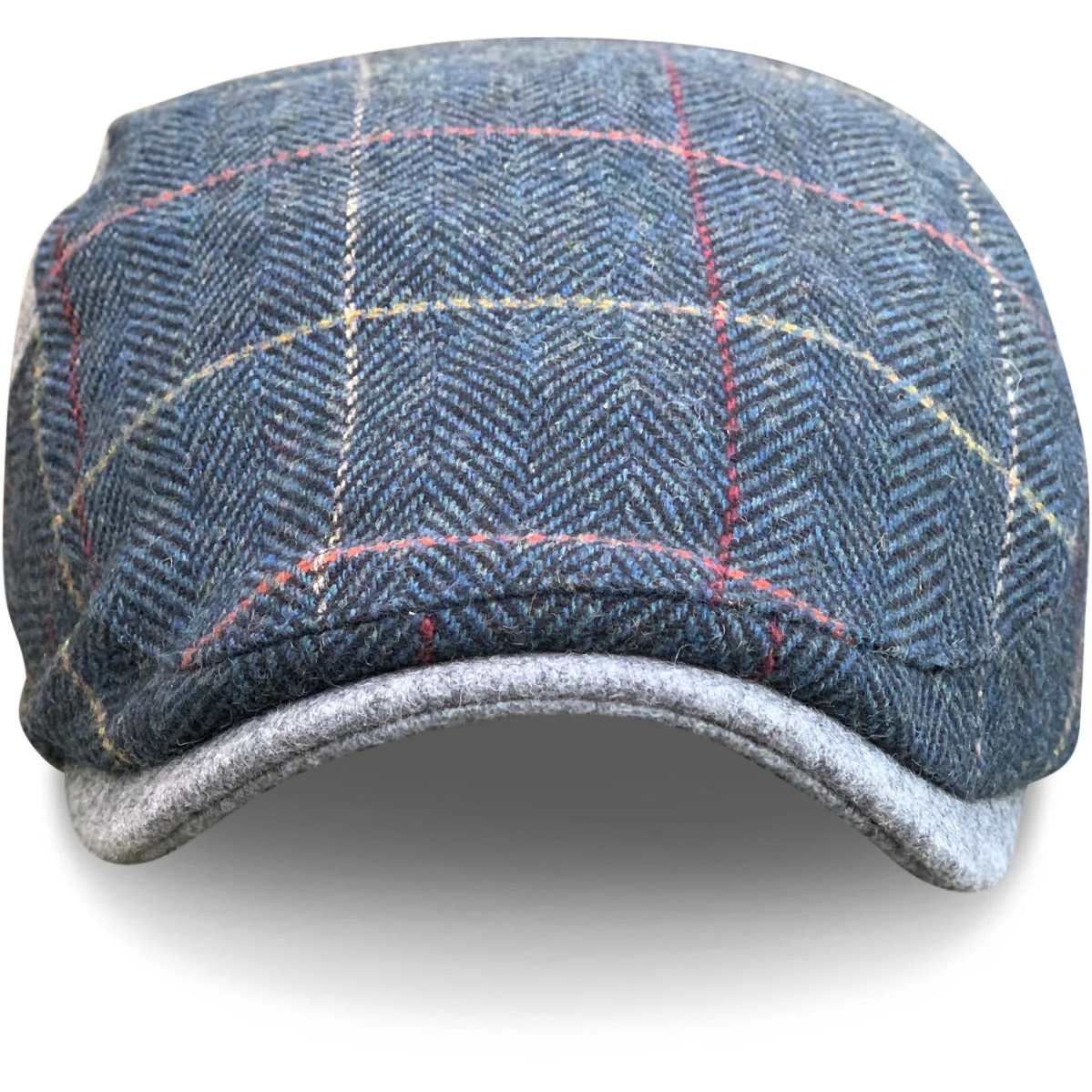 The Whiskey Boston Scally Cap - Royal Wheat Plaid - Image 3