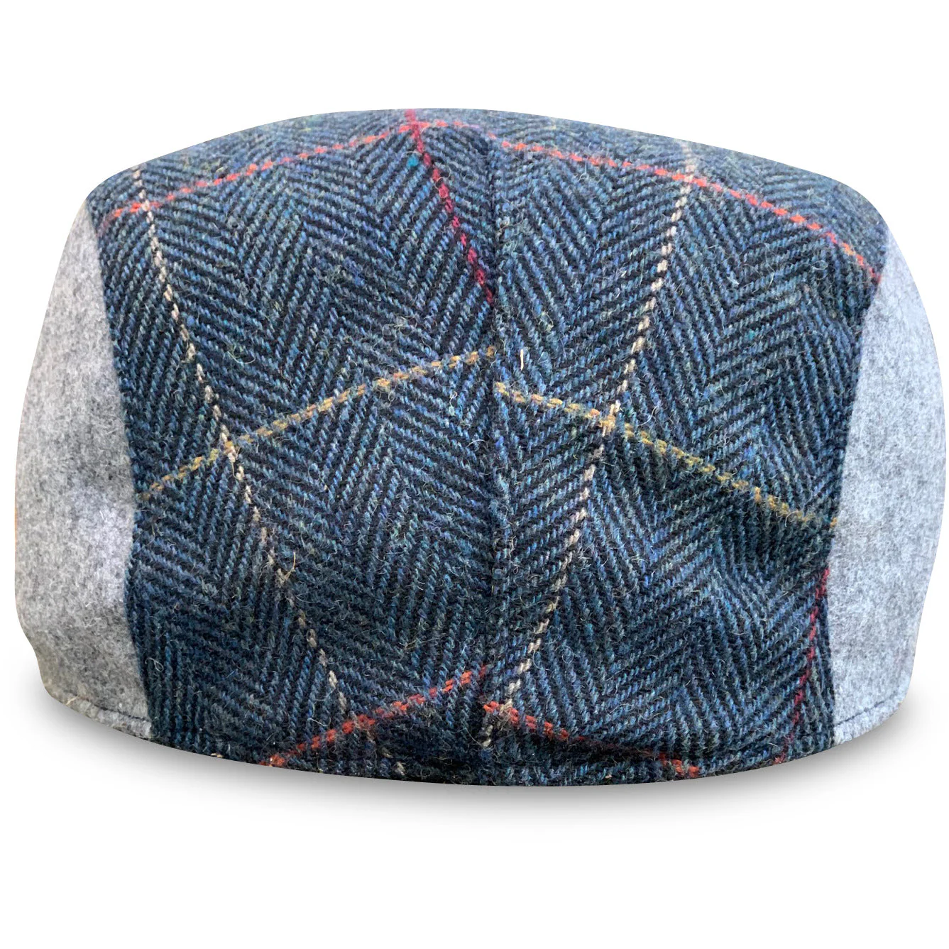 The Whiskey Boston Scally Cap - Royal Wheat Plaid - Image 4
