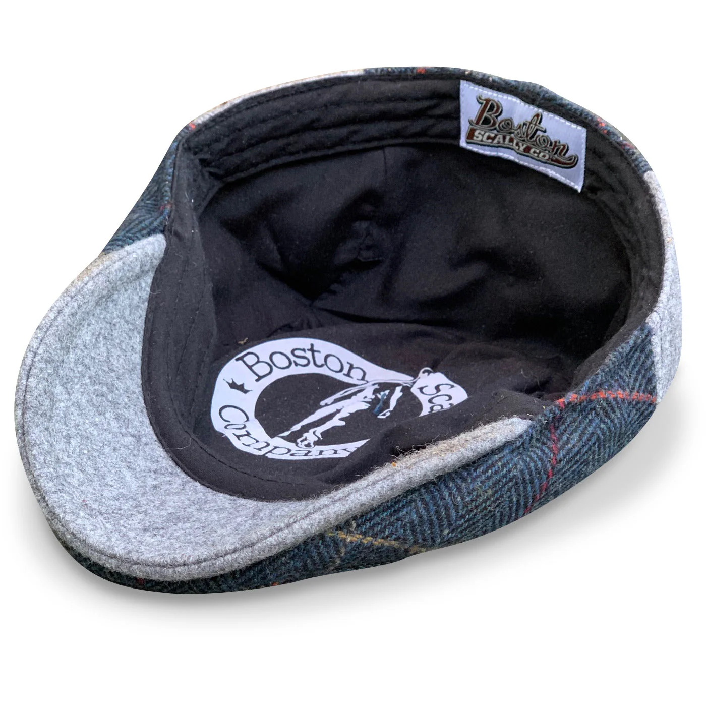The Whiskey Boston Scally Cap - Royal Wheat Plaid - Image 5