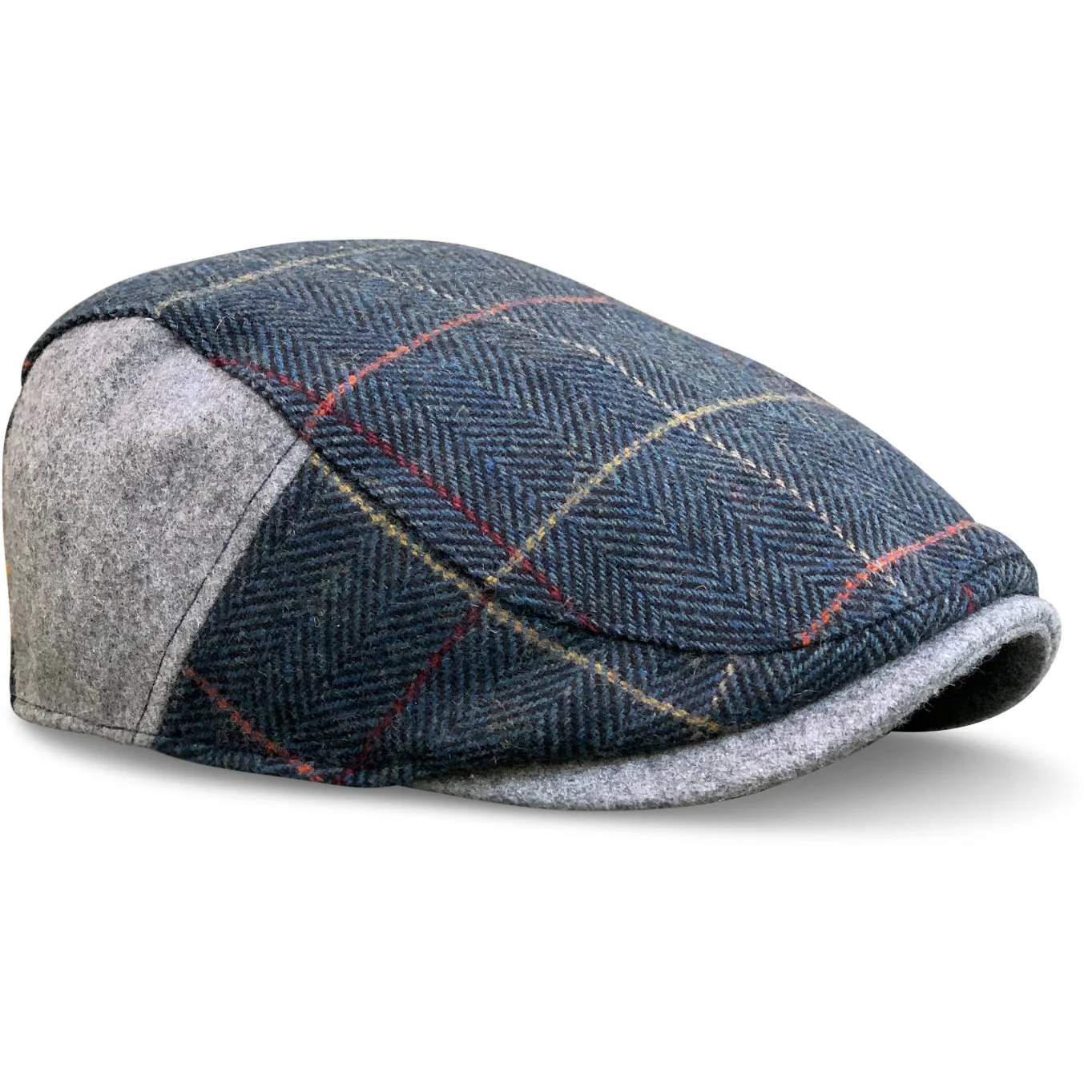 The Whiskey Boston Scally Cap - Royal Wheat Plaid - Image 6