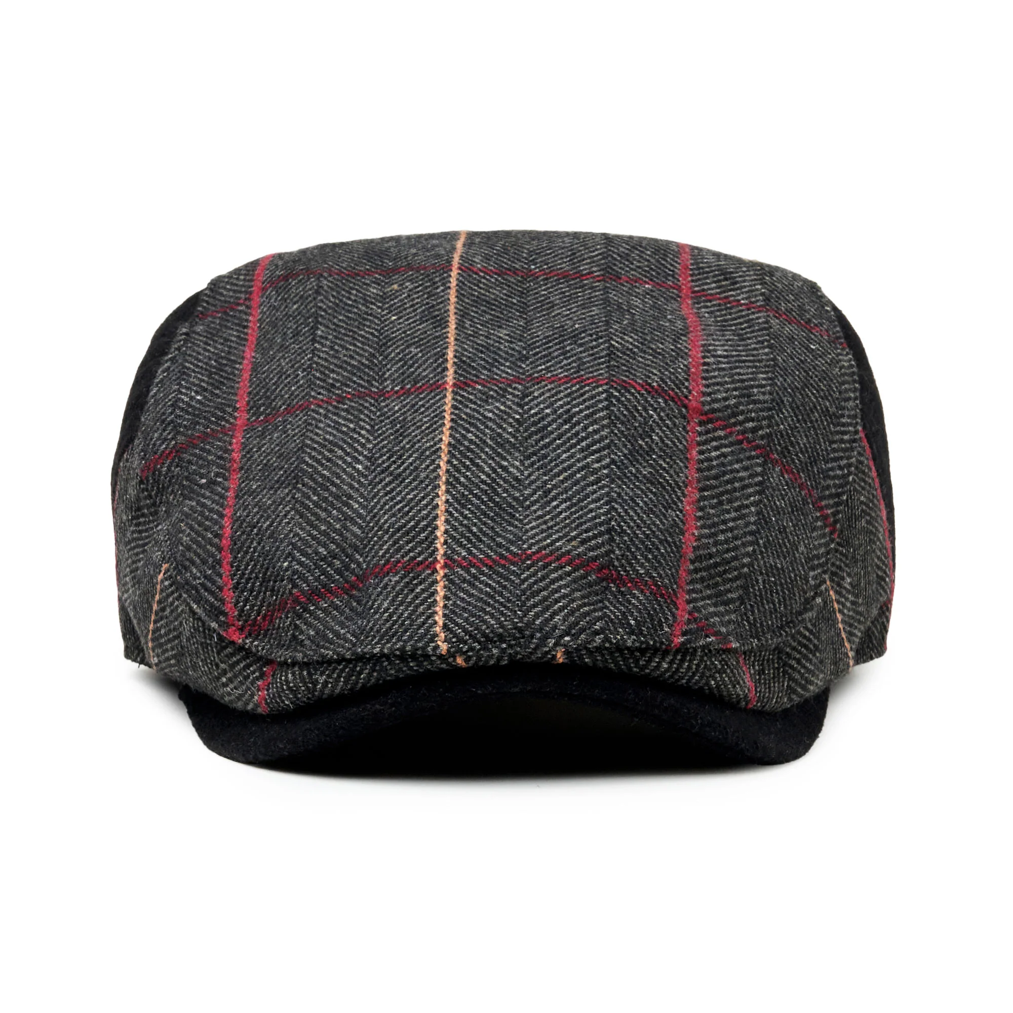 The Whiskey Boston Scally Cap - Smoke & Rye Plaid - Image 4