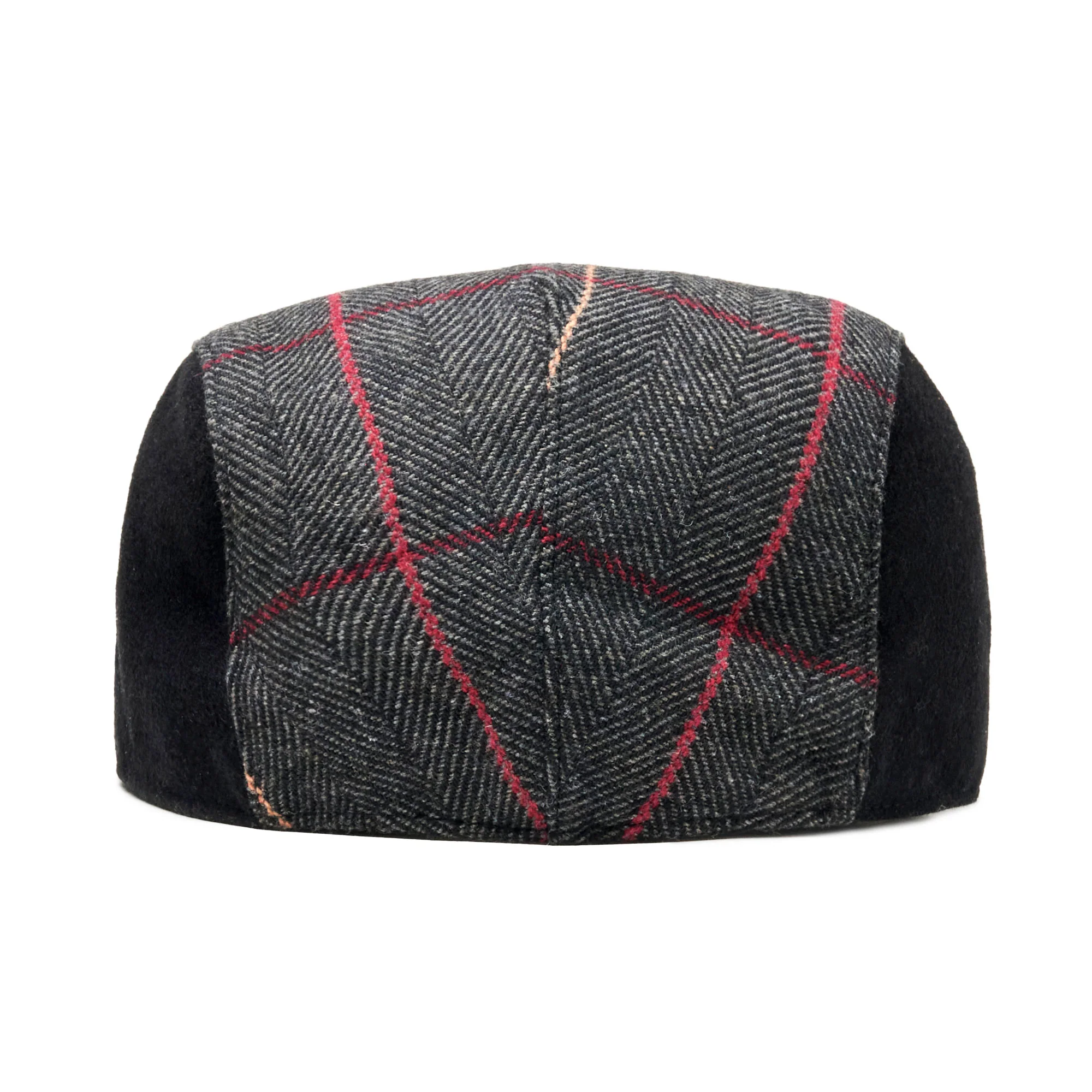 The Whiskey Boston Scally Cap - Smoke & Rye Plaid - Image 5