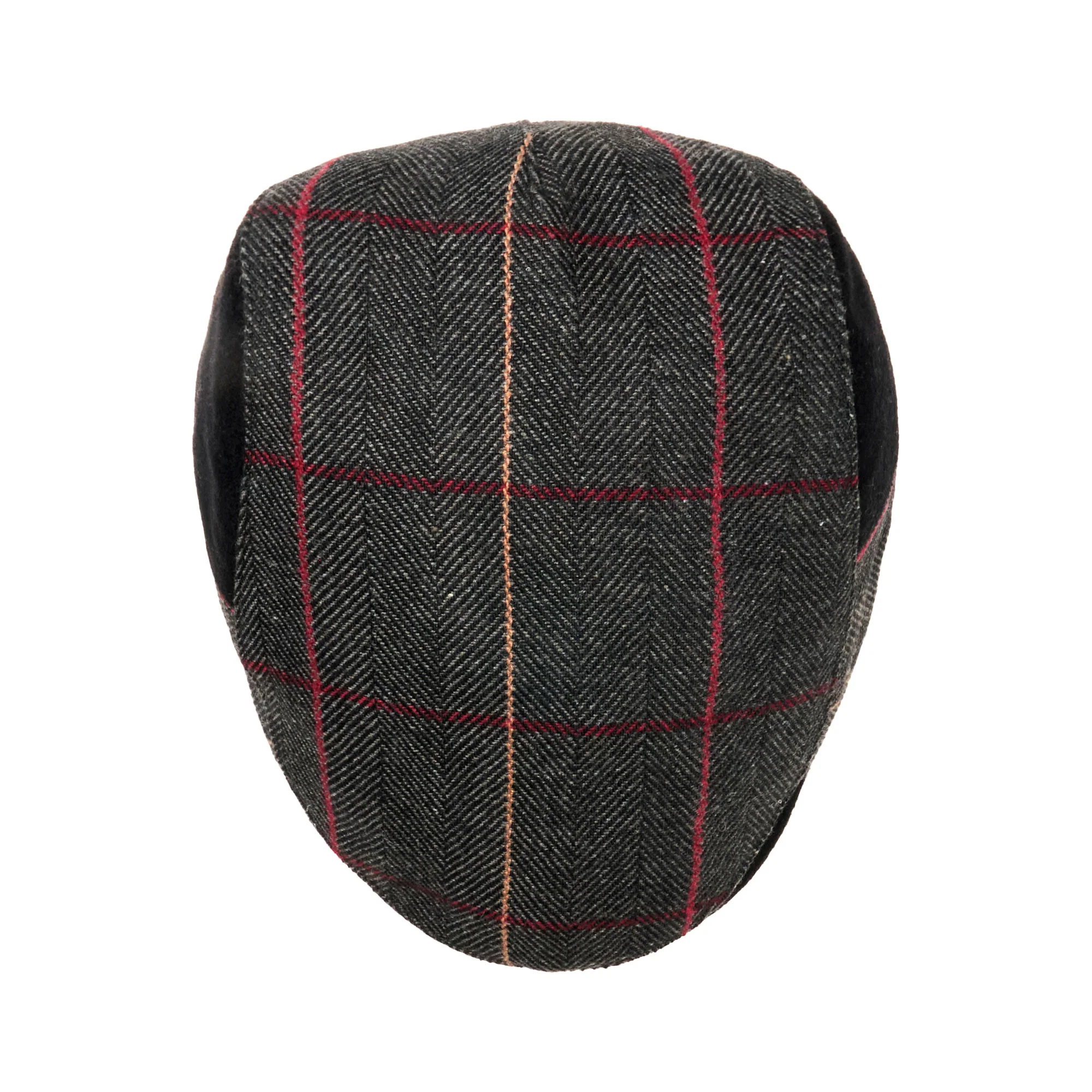 The Whiskey Boston Scally Cap - Smoke & Rye Plaid - Image 6