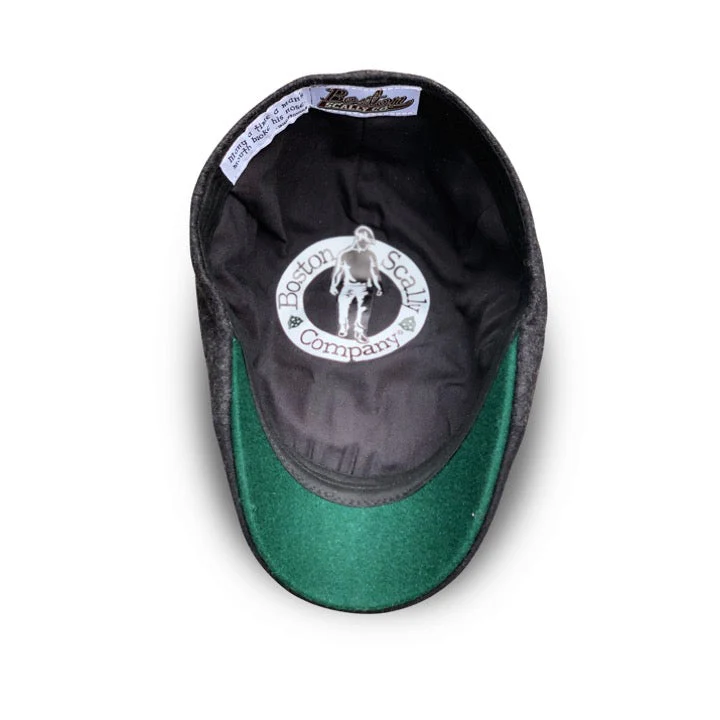 The Trinity Boston Scally Cap - Black & Smoke - Image 3