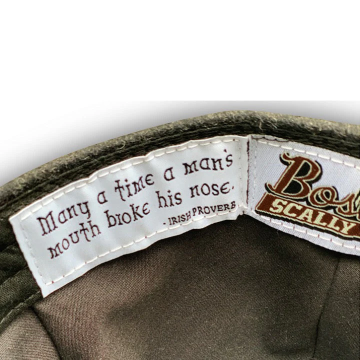 The Trinity Boston Scally Cap - Black & Smoke - Image 4