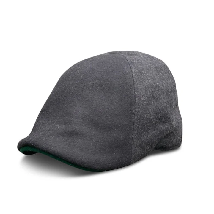The Trinity Boston Scally Cap - Black & Smoke - Image 5